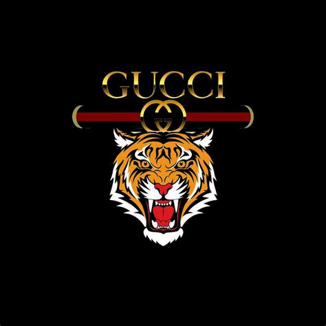 guccie tiger|Gucci tiger emblem.